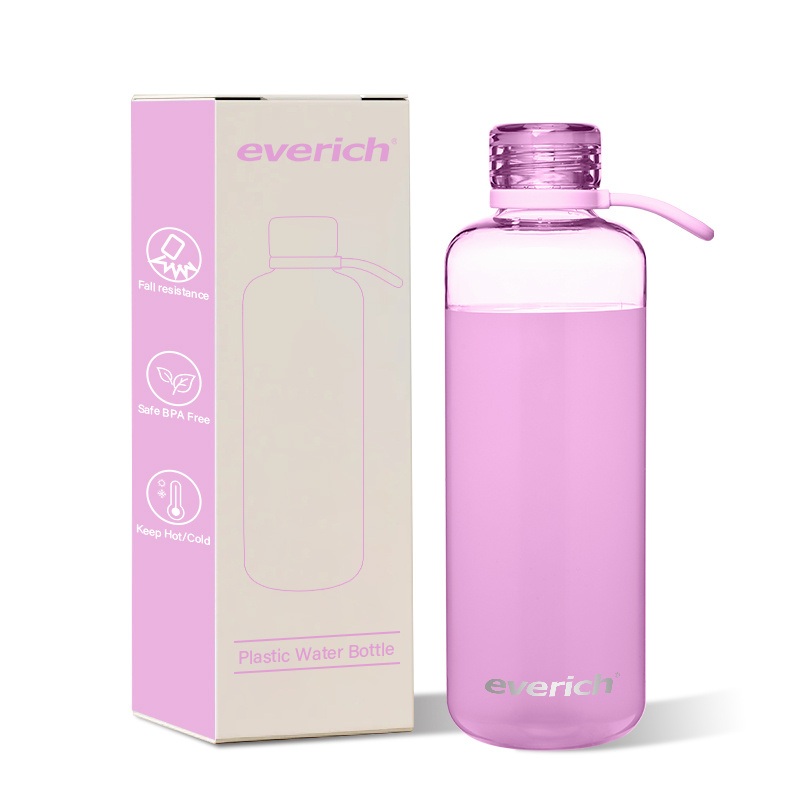 Manufacture Zhejiang China FDA Approved Everich All Tritan Wholesale BPA Free Sports Water Bottle – Palstic Material and Durable Lid price