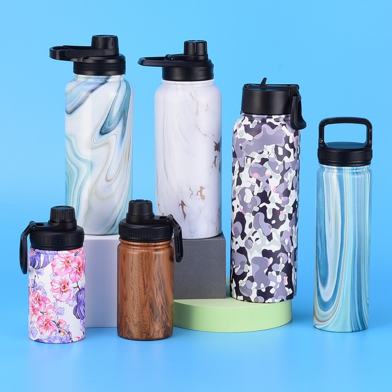 New Patent Wide Mouth Sports Vacuum Flask Stainless Steel Custom Logo Water Bottle with New Lid – Bottle with New Lid and Custom Logo Water Bottle price