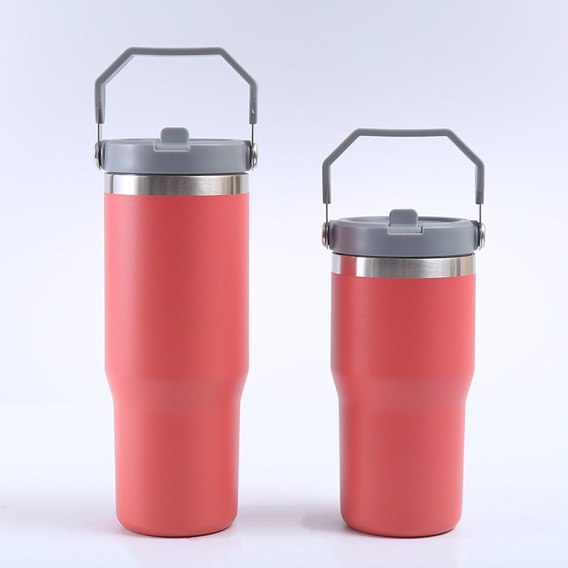 Stainless Steel 30 20 Oz Ice Heat Insulated Thermos Vacuum Flask Keep Warm Cold Beer Coffee Water Bottle – Water Bottle and Thermos Bottle price