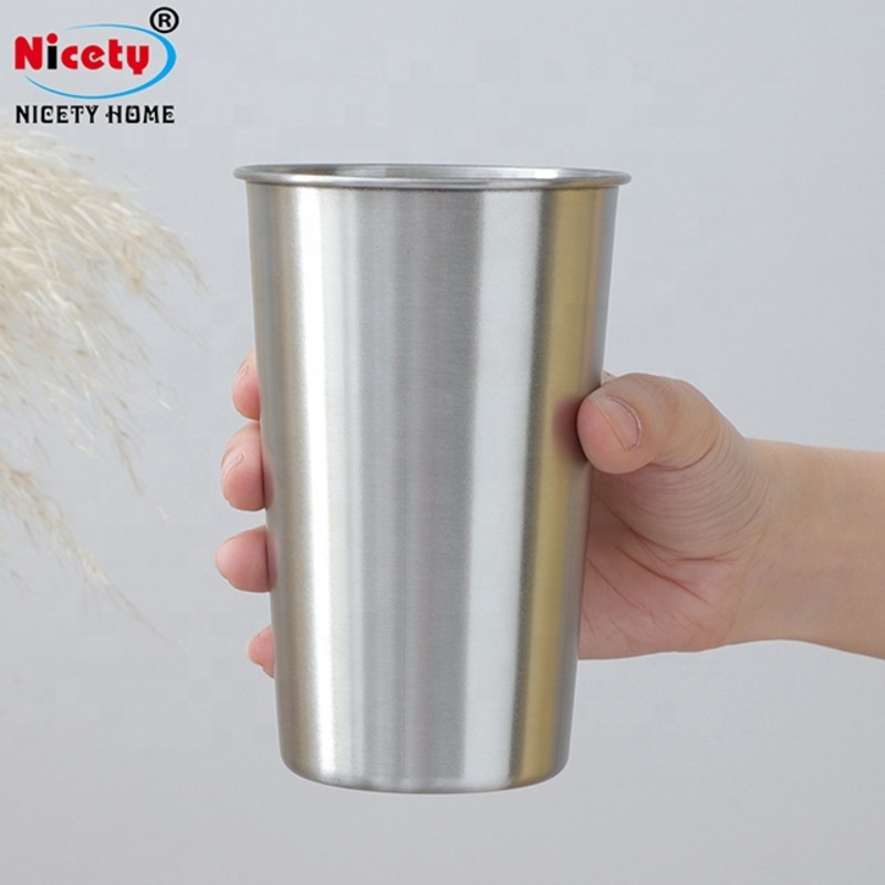 Stainless Steel Cup Beer Milk Tumbler Stackable Drinking Water Cup Coffee Mug – Mug and Cup price