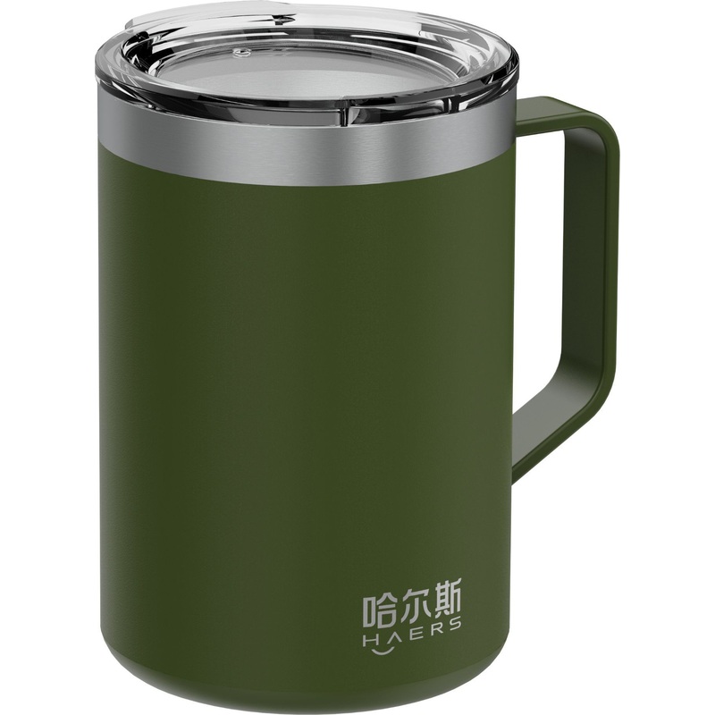 Wholesale Double Walled Stainless Steel Travel 16oz Reusable Coffee Cups with Lid Handle – Coffee Cup and Mug Cup price