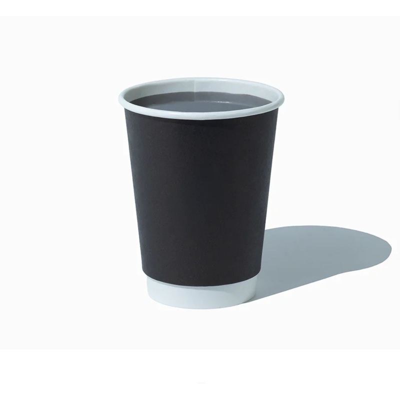 Wholesale High Quality Eco Friendly Black Disposable Double Wall Paper Cup – Double Wall Paper Cup and Coffee Paper Cup price