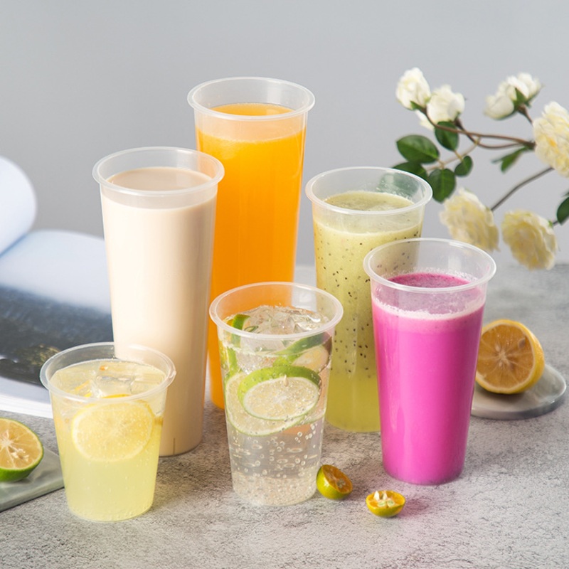 16 Oz Plastic Cupscheap Plastic Clear Cupsplastic Reusable Coffee Logo Cup – Plastic Cups and Disposable Bubble Tea Cup price