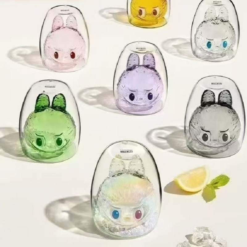 2025 Hot Selling Cute Bubu Glass Double Wall Cup for Pop – La Bubu Cup and Popular Mart price