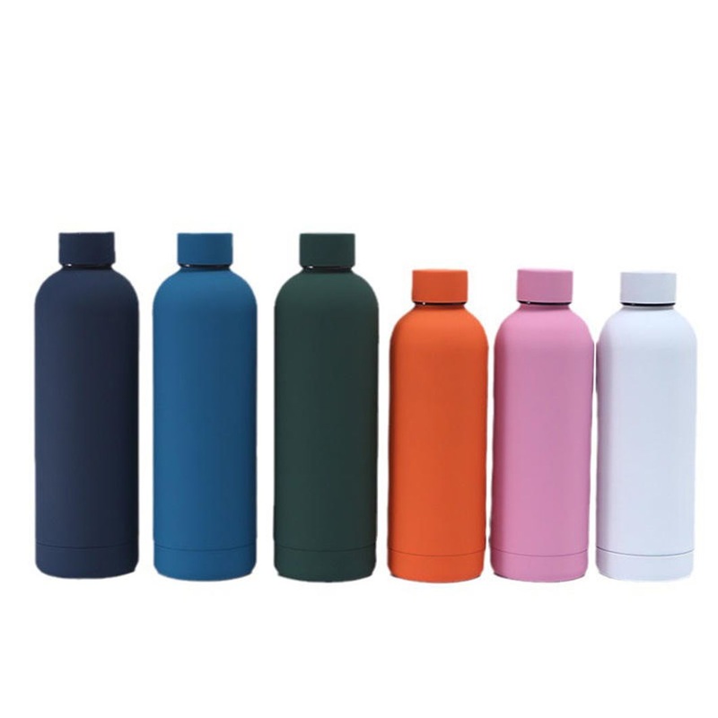 50ml 500ml 750ml Stainless Steel Water Bottle with Double Wall Rubber Matte Design – Outdoor Sport Water Bottle and Squeeze Plastic Bottle price