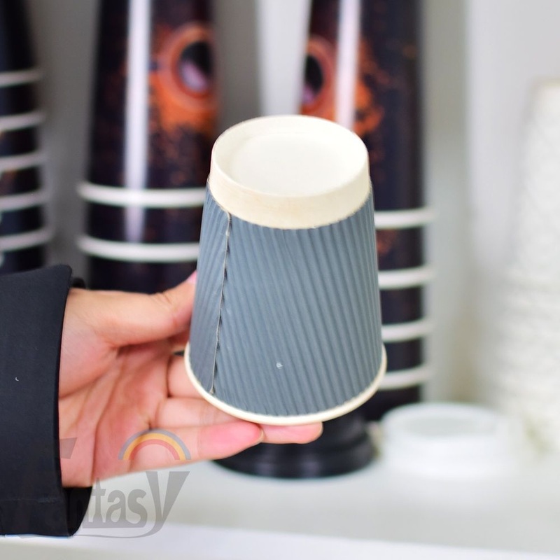 Biodegrade Customized Size Cola Beverage Drink Beer Ripple Wall Paper Coffee Cup – Coffee Cup and Biodegrade Cup price