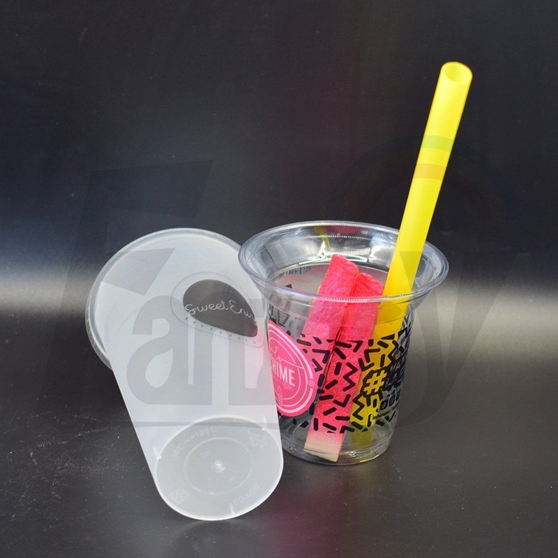 Disposable Milk Tea Printing with Lids Coffee Customized Modern PP Plastic Cup – Plastic Cup and PP Cup price