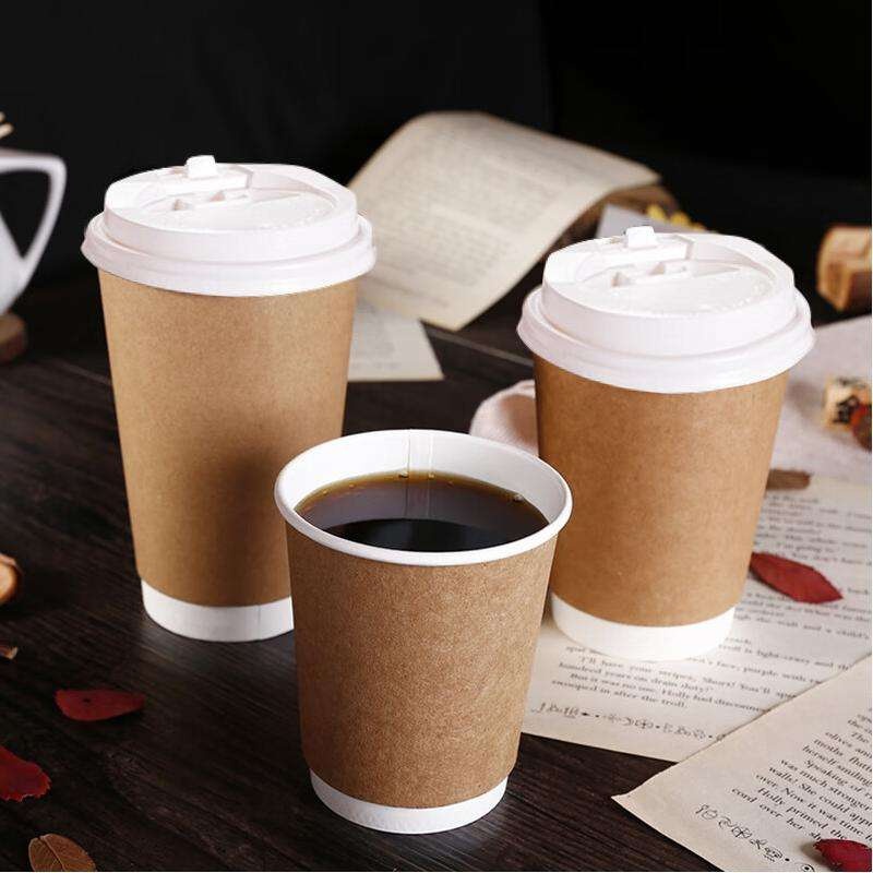 Food Grade Disposable Coffee Cup with Lid for Industrial Use – Paper Drinking Cup and Paper Cup price