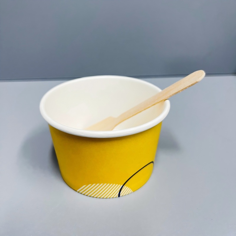High Quality Eco-Friendly Biodegradable Custom Printed Ice Cream Cup with Lid and Spoon Scoop – Wholesale Ice Cream Cup and Ice Cream Cup with Lid and Spoon price