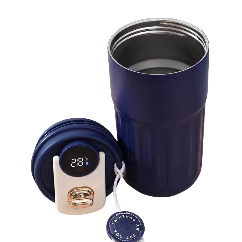 LED Temperature Display 16oz Smart Temperature Control Vacuum Travel Tumbler Double Wall Coffee Cup Coffee Tumbler Wedding Gift Stainless Steel Travel Mug – Vacuum Travel Tumbler and Double Wall Coffee Cup price