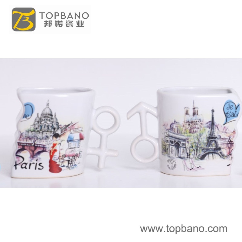 Porcelain Custom Souvenir Ceramic Coffee Cups From Topbano Mug Maker – Ceramic Mug and Custom Mug price