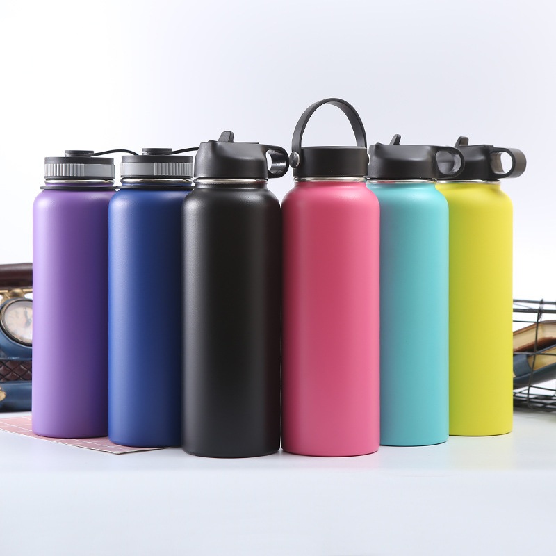 Rhong 1000ml Sublimation Water Bottle Fancy Colored Portable Sport Water Bottle Stainless Steel for Juice, Water – Vacuum Flasks and Hydro Flask price