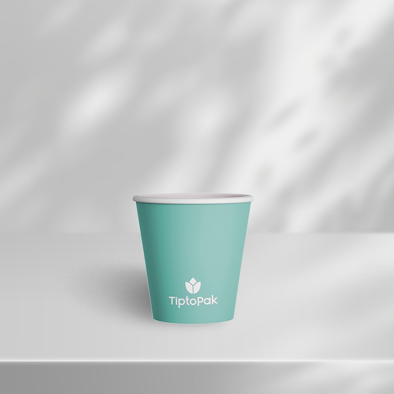 Single Wall Eco-Friendly Material Customized Logo Printing 4oz 8oz 12oz 16oz Coffee and Tea Paper Cup for Office – Single Wall Paper Cup 4oz and Cup Coffee Paper Cup with Logo price