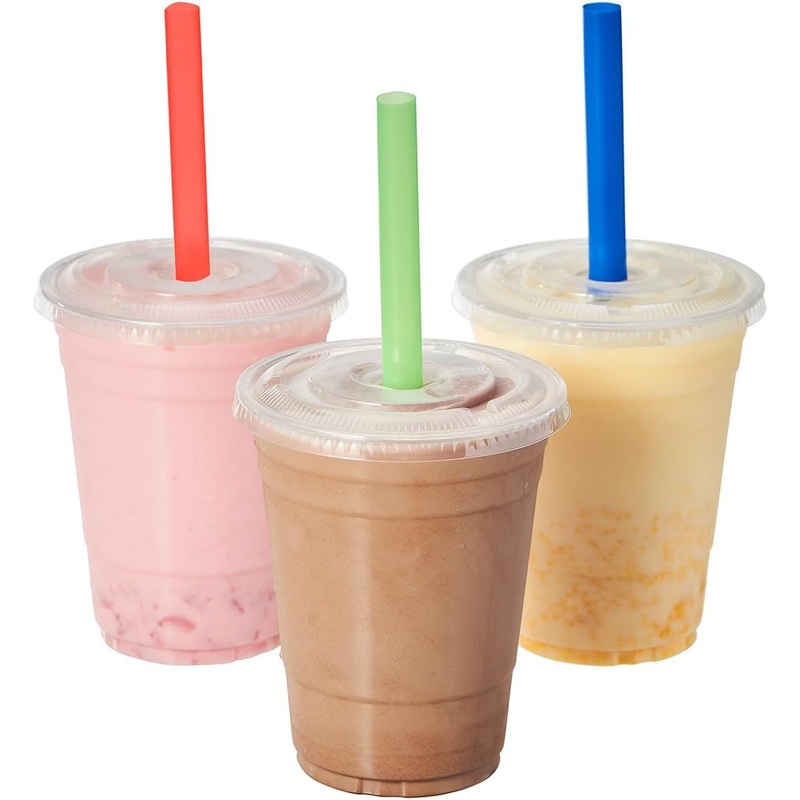 20 Oz Clear Juice Cup Cold Drinking Cup Iced Coffee Cup Cold Beverage with Lid – Plastic Cup Cold Drinking Cup Iced Coffee Cup and Disposable Plastic Cup with Cover price