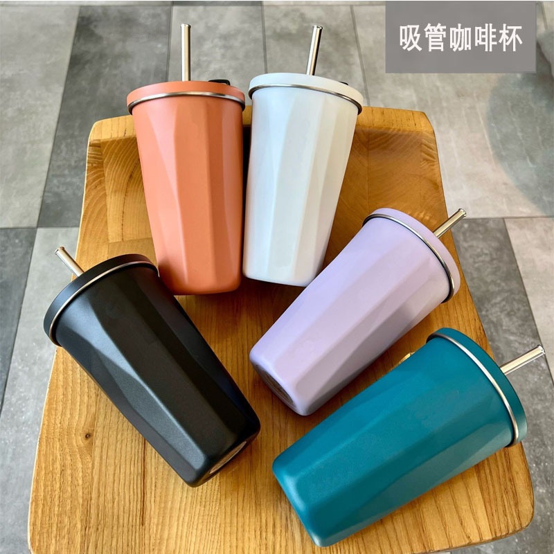 20oz Insulated Straw Coffee Cups with Leak – Proof Lids – Stylish 20oz Copper and 20oz Straw Coffee Cups price
