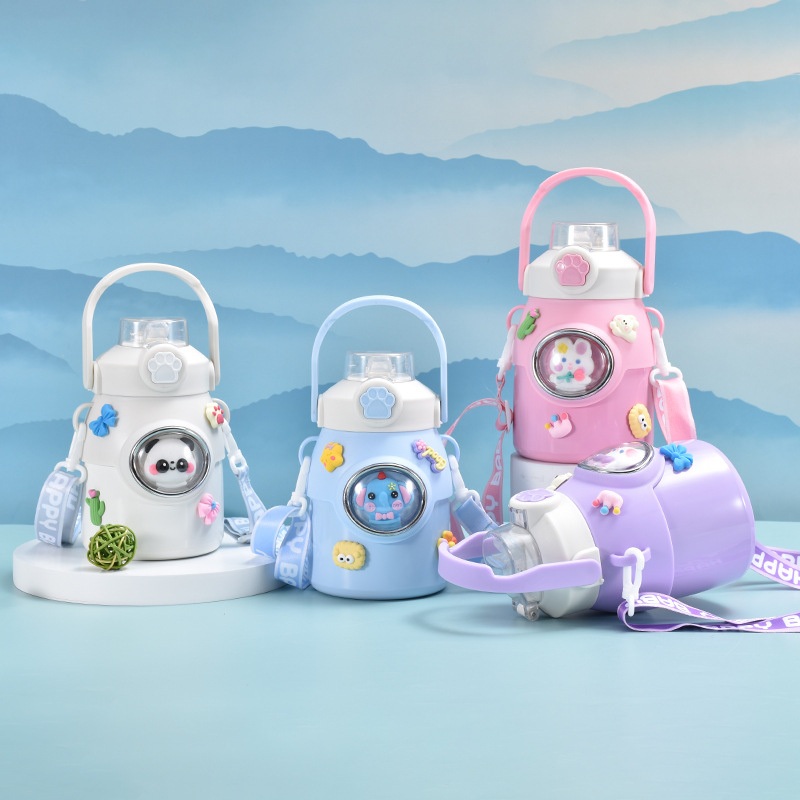316 Stainless Steel Portable Rope Cartoon Multi-Color Insulated Cup – Vacuum Flask and Vacuum Cup price
