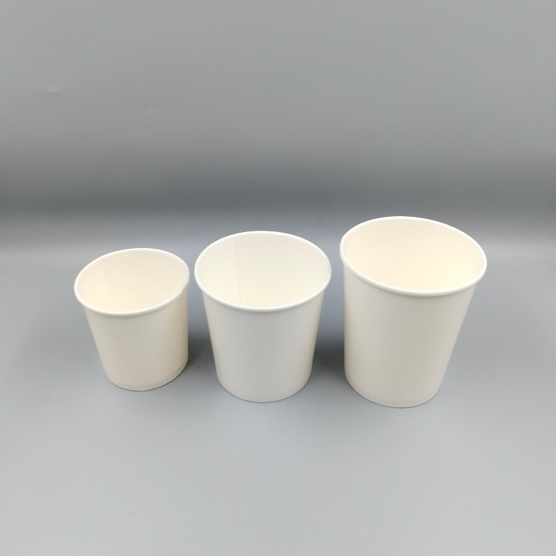 Custom Design Disposable Food Packaging Containers White 12oz Paper Hot Soup Cup – Paper Soup Cup and 12oz Soup Cup price