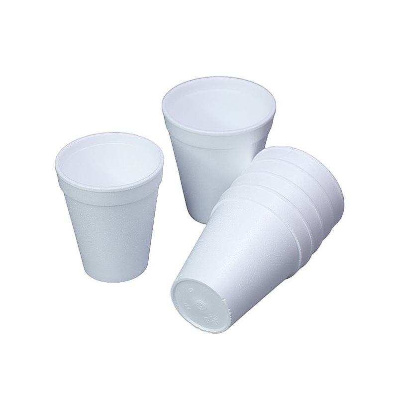 Custom White 6oz 8oz 10oz 12oz 16oz 32oz Styrofoam Drinking Cups with Logo – Foam Cups and Disposable Cups price
