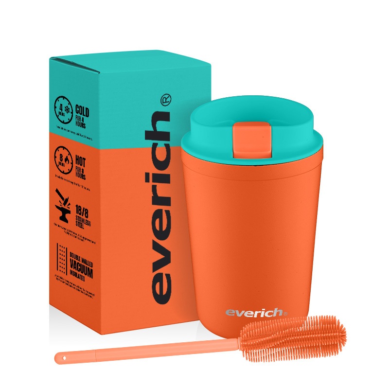 Everich 350ml Insulated Easy to Drink 18/8 Stainless Steel Custom Coffee Mugs Cups – Coffee Mug and Stainless Steel Mug price