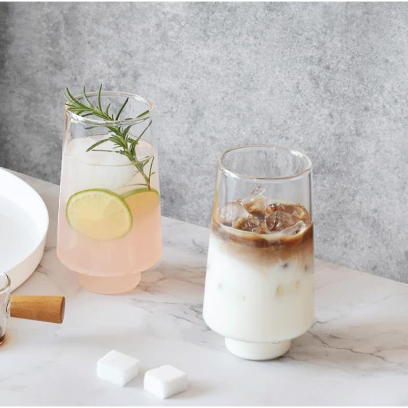 Recycled Drinking Glass Tea Cups Coffee Afternoon Tea Simple Design Glass Mug – Glass Cup and Cappuccino Glass Cup price