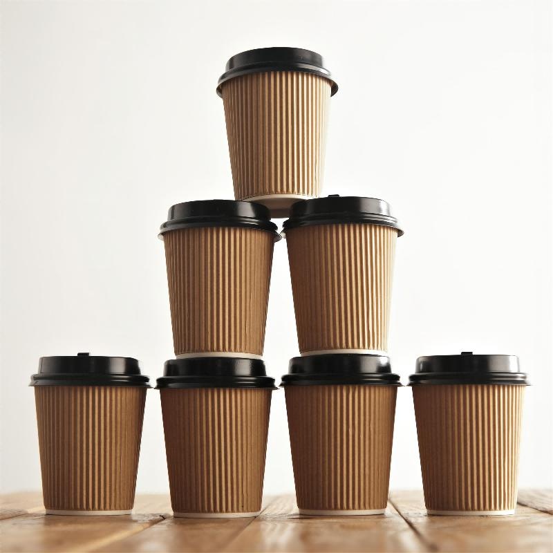 100% Biodegradable Eco Friendly PLA Custom Coffee Paper Cup Business Paper Cups for Hot Drinks – Paper Cups for Hot Drinks and Paper Coffee Cup price