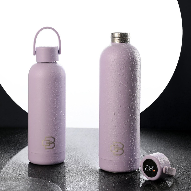 2025 New Model Hydrogen Generator Smart LED Display Water Bottle with Handle – Smart Bottle and Smart Water Bottle price