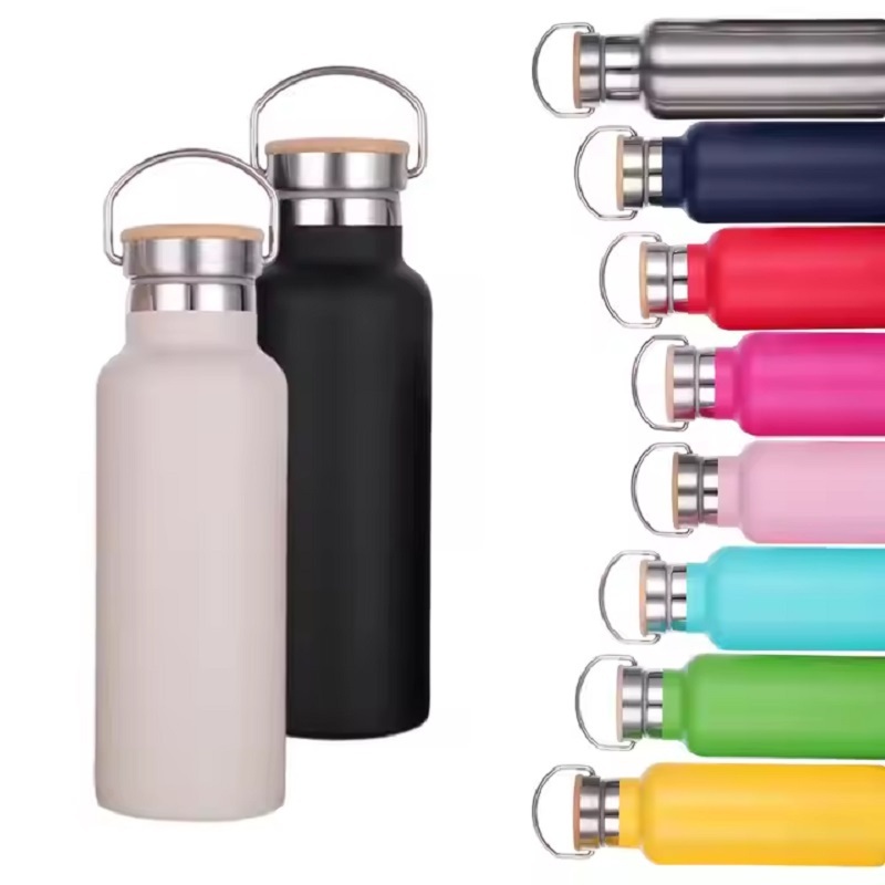 304 Stainless Steel Hydrate Flask Vacuum Wide Mouth Water Bottle Heat Insulated Thermal with Portable Lid Custom Logo – Wide Mouth Water Bottle and Stainless Steel Travel Mug price