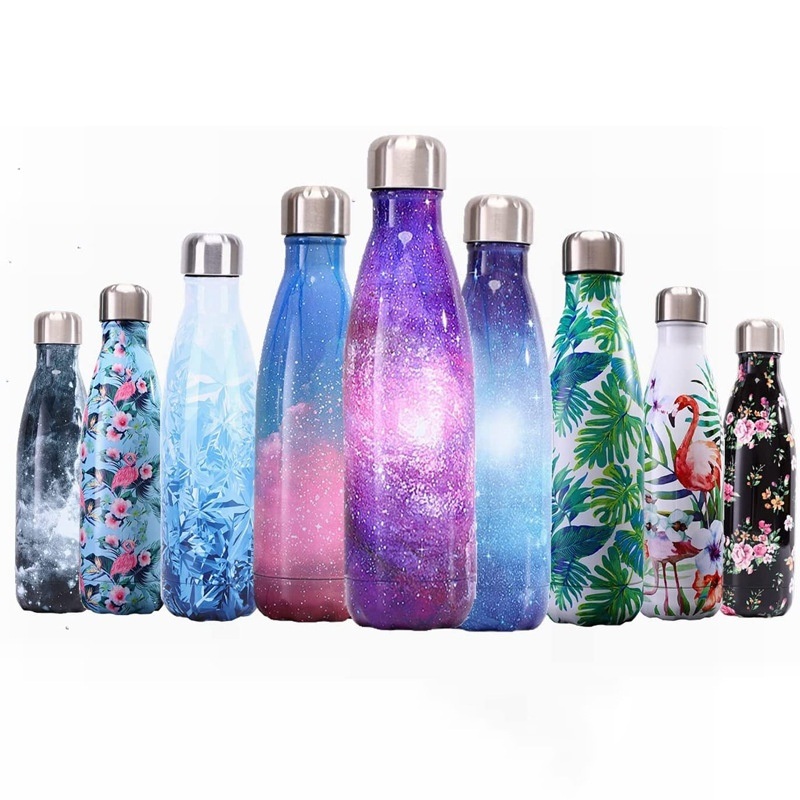350ml/500ml/750ml Double Wall Stainless Steel Insulated Water Bottle Cola Shape Bottle Stainless Steel Cola Flask – Insulated Water Bottle and Cola Shape Bottle price