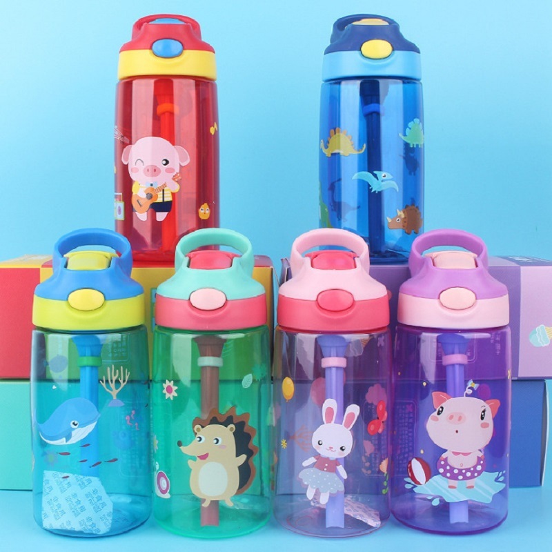 500ml BPA Free Outdoor Kids Sport Bottle with Straw Hiking Climbing Healthy Life Bottle for Water My Children Water Juice Bottle – Water Bottle and Sports Bottle price