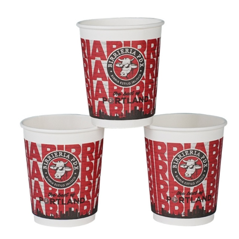 Shirong Manufacture Custom Black White Cup 24oz Double Wall Disposable Coffee Espresso Paper Cups with Your Own Logo – Coffee Paper Cup and Hot Drink price