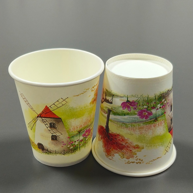 Single Wall Paper Cups for Juice Bubble Tea Drink Disposable Coffee Cup – Single Wall Paper Cup and Disposable Paper Cup price