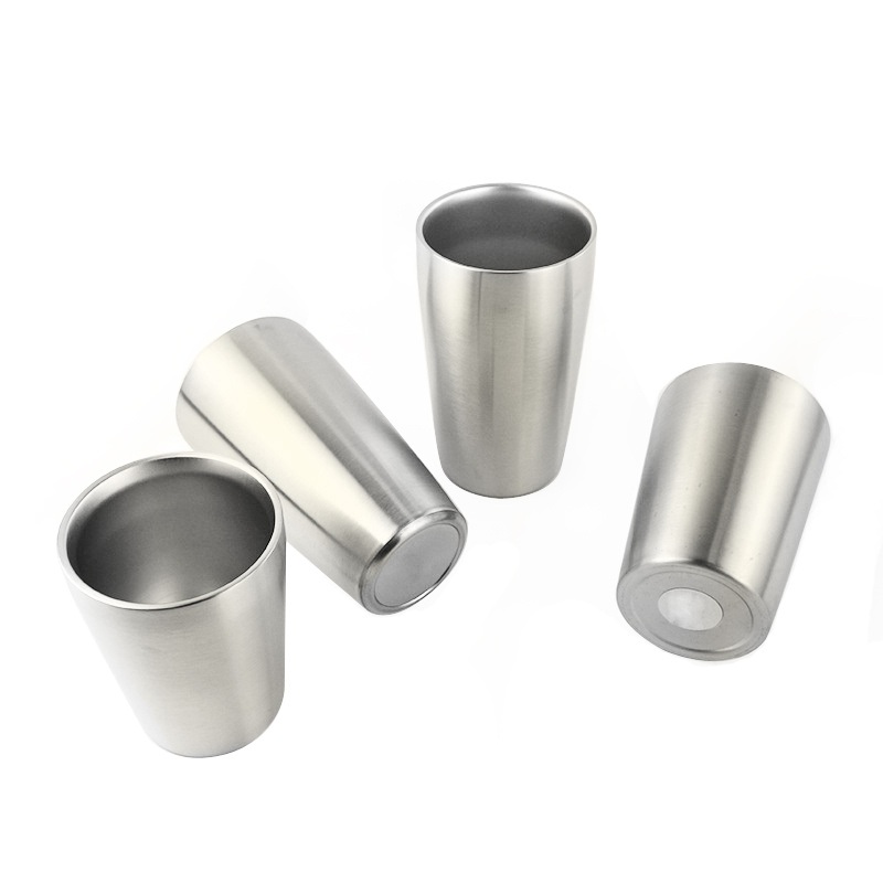 Wholesale 304 Stainless Steel Double Layer Beer Mug Coffee Hot Water Cup – Cup and Vacuum Cup price