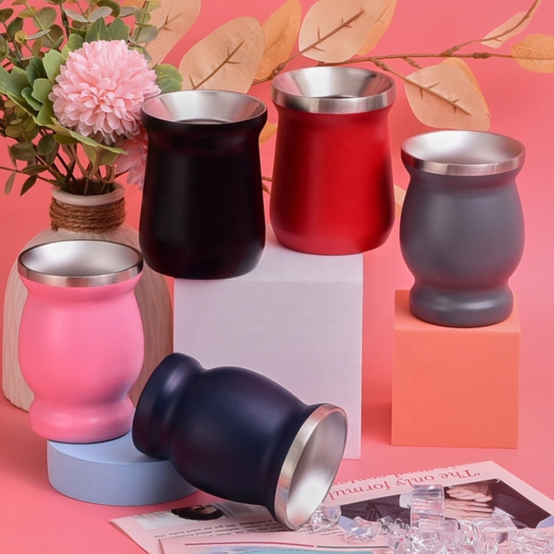 8oz Thermos Customizable Gift Drinkware Normal Metal Personalized High Quality Modern Tea Cup – Modern Tea Cup and Personalized High Quality Cup price