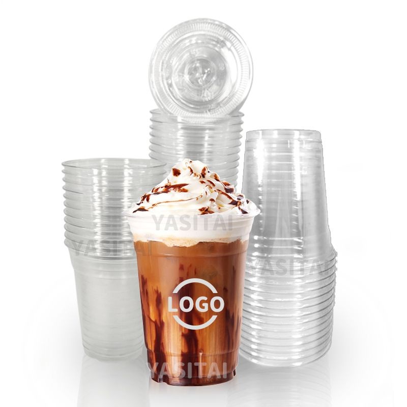 Custom Printed Disposable Plastic Cups for Juice Beer Milkshake – Plastic Cups for Juice and Plastic Cups for Beer price