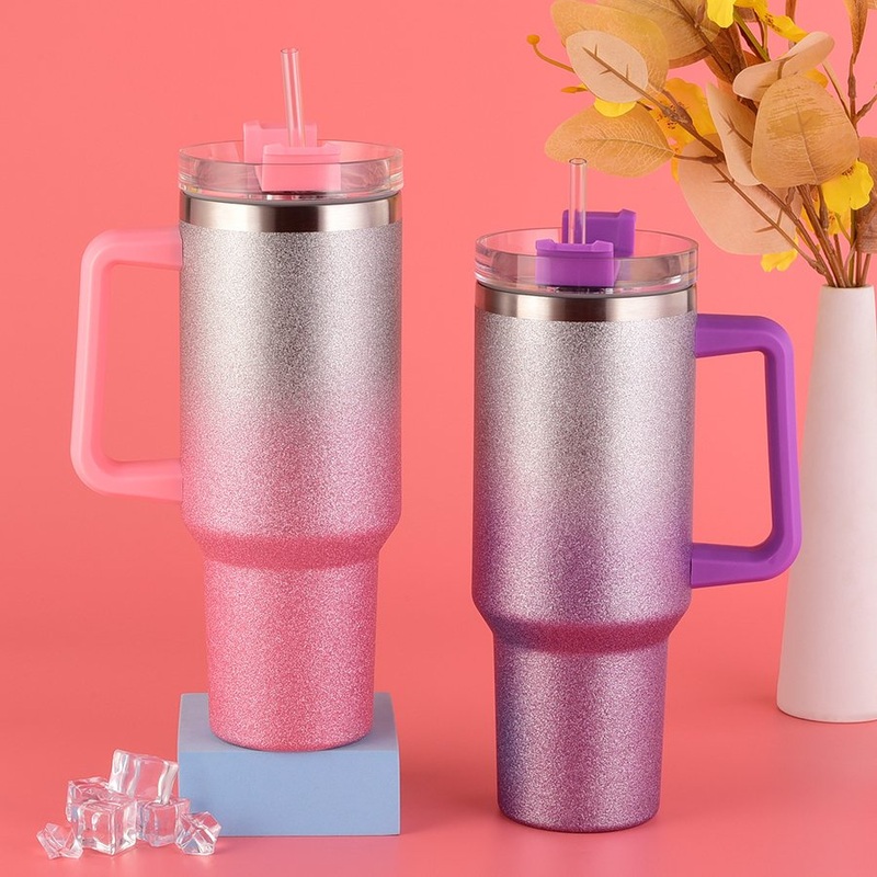 Customized Double Layer 304 Stainless Steel Insulation Car Cup Ice Straw Cup Coffee Lattes Water Milk Cup – Ice Straw Cup and Car Cup price