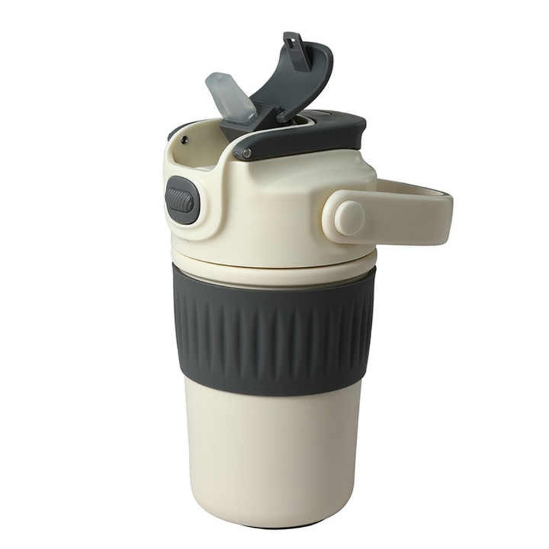 New 316 Stainless Steel Coffee Cup High Value Men and Women Water Cup Portable Student Straw Cup Car Cup Wholesale – 316 Stainless Steel Coffee Cup and 500ml Coffee Cup price