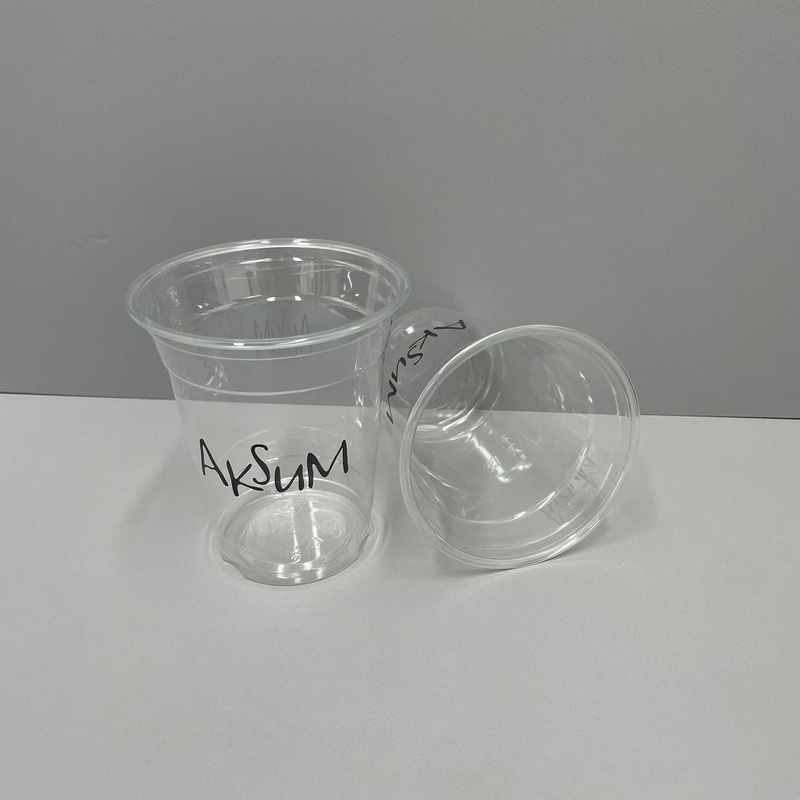 New Upgraded High Quality Custom U Shape Plastic Cup 12oz 16oz 24oz Ice Cream Cake Beverage Container Plastic Cup – Plastic Cup and Disposable Cup price