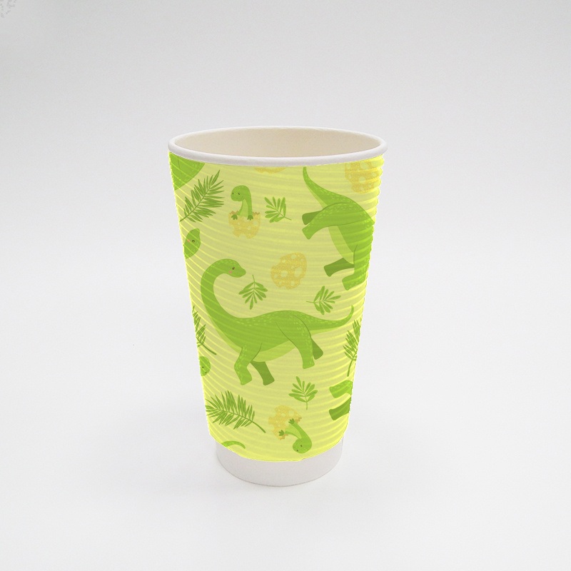 PLA 20oz Ripple Wall Disposable Paper Cup – Coffee Paper Cup and Disposable Paper Cup price