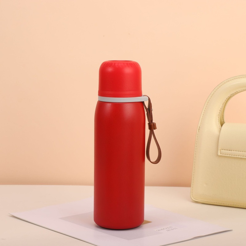 Simple Stainless Steel Outdoor Portable Car Carrying Rope Double-Layer Insulated Cup – Vacuum Flask and Vacuum Cup price