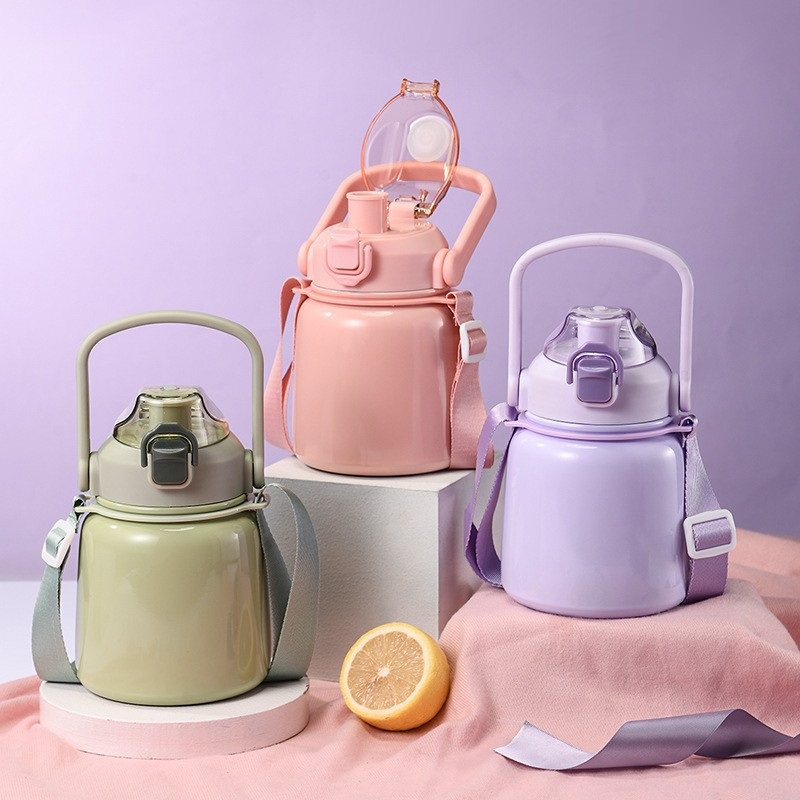 Students Go to School for Childrens Big Belly Thermos Cup Large Capacity Water Cup – Heat Preservation and Stainless Steel price