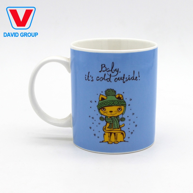 Wholesale 11 Oz Ceramic Coffee Mugs Custom Logo Printed Sublimation Modern Design – Drink Mugs and Coffee Cups price