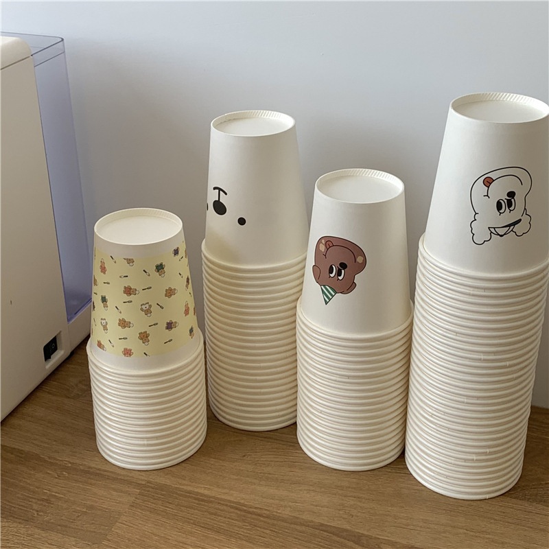 Wholesale Vasos Desechables Custom Logo Disposable Cup 12oz Single Double Wall Hot Coffee Drinks Paper Cups – Coffee Cup and Disposable Hot Drinking Paper Cup price