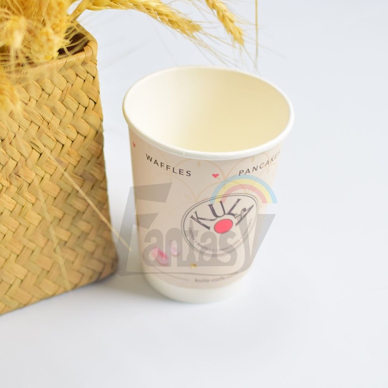 24oz 700ml Bio-Degradable Yogurt Mineral Water Drink Double Wall Paper Cup – 24oz Cup and Mineral Water Cup price