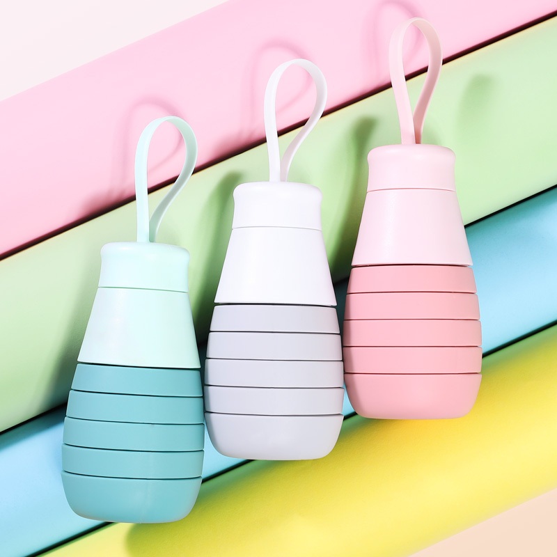 BPA Free Travel Water Bottles Large Expandable Refillable BPA Free Collapsible Folding Silicone Water Bottle – Water Bottle Folding and Collapsible Bottle price
