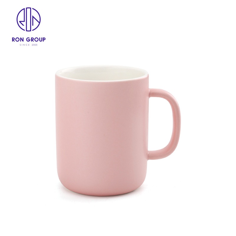 Clearance Price Promotion Low Bone Porcelain Pink Straight Coffee Cup – Cup and Mug price