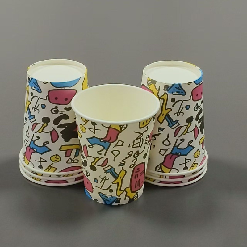 Custom Print 8oz Biodegradable Disposable Coffee Paper Cup for Hot Drink – Custom Paper Cup and Printed Paper Cup price