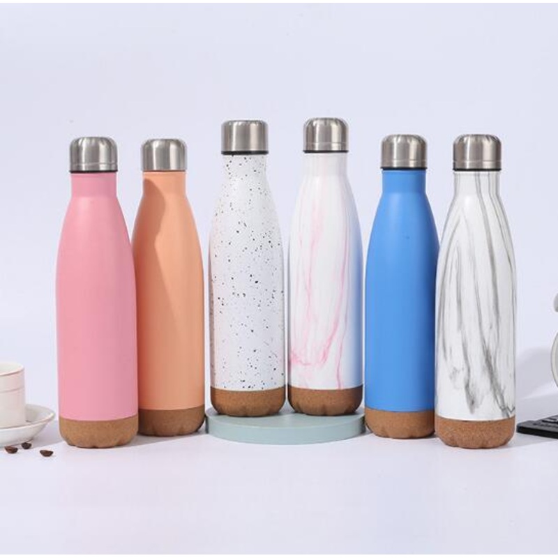 Wholesale Stainless Steel Tumbler Customized Insulated Bamboo Mug Cork Mug – Double-Paned Glass Mug and Travel Mug price