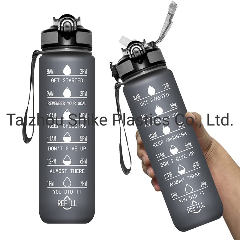 1L Tritan BPA Free Gym Sport Gallon Motivational Drinks Plastic Water Bottle with Time Marker – Tritan Water Bottle and Water Bottle price