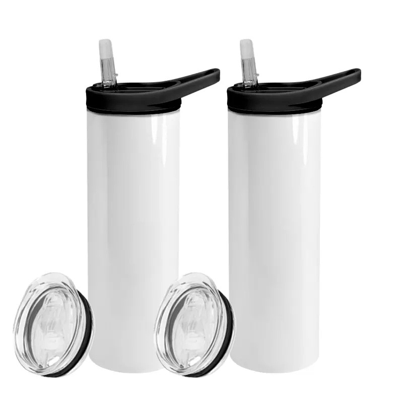 20oz Straight Tumbler with Double Lid – Vacuum Sealed Portable Cup for Gym & Travel – Straight Tumbler and Double Lid Travel Cup price