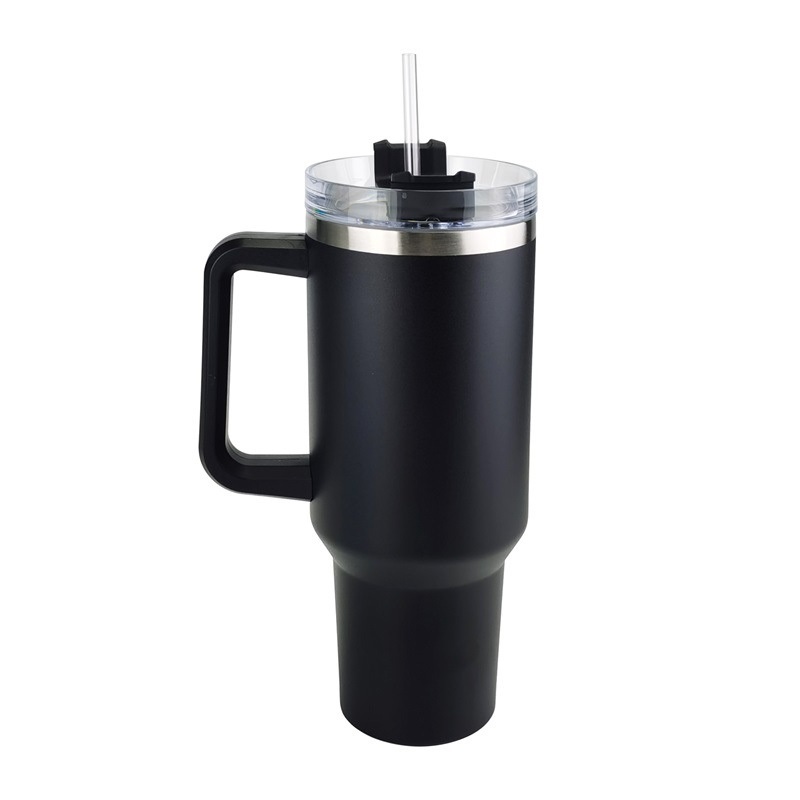 40oz Portable Stainless Steel Vacuum Insulated Travel Thermal Coffee Mug Tumblers Cups with Lids and Straws – Water Bottle and Gym Bottle price
